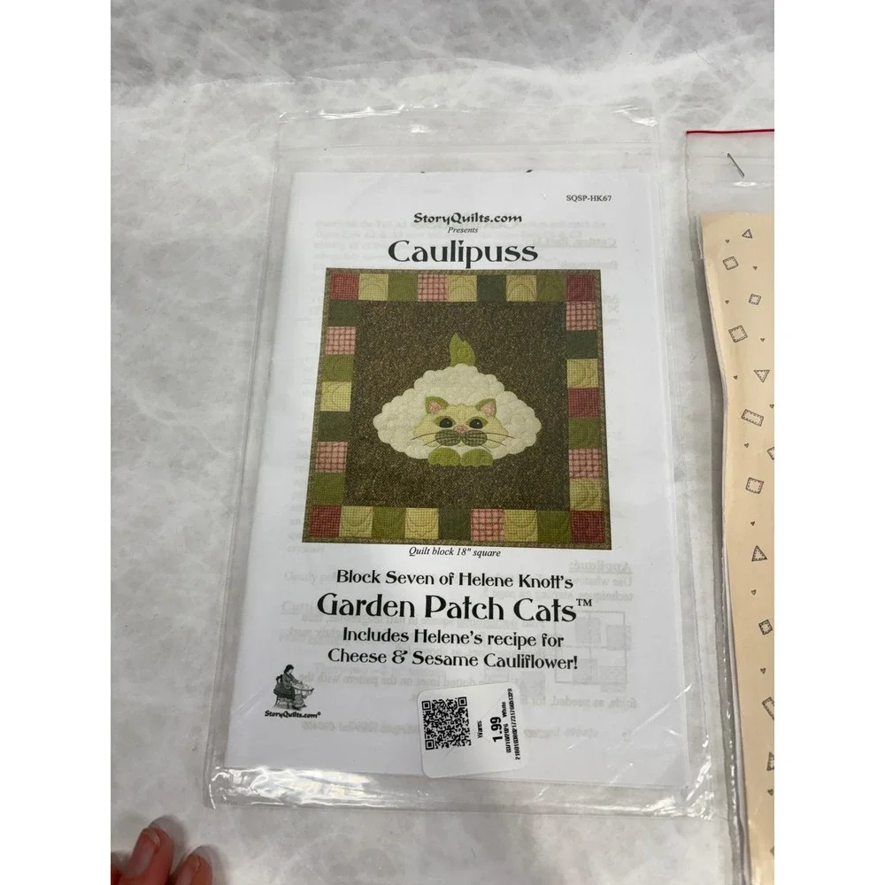 Vintage Cat Quilt Patterns Lot Debbie Mumm Alley‎ Cats Helene Knott Caulipuss